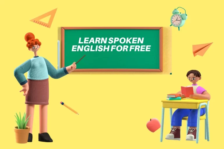 Learn Spoken English For Free